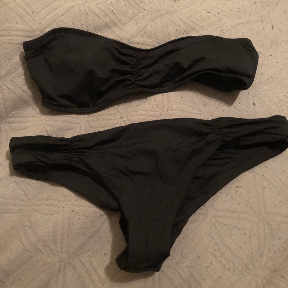 L*SPACE Black bikini